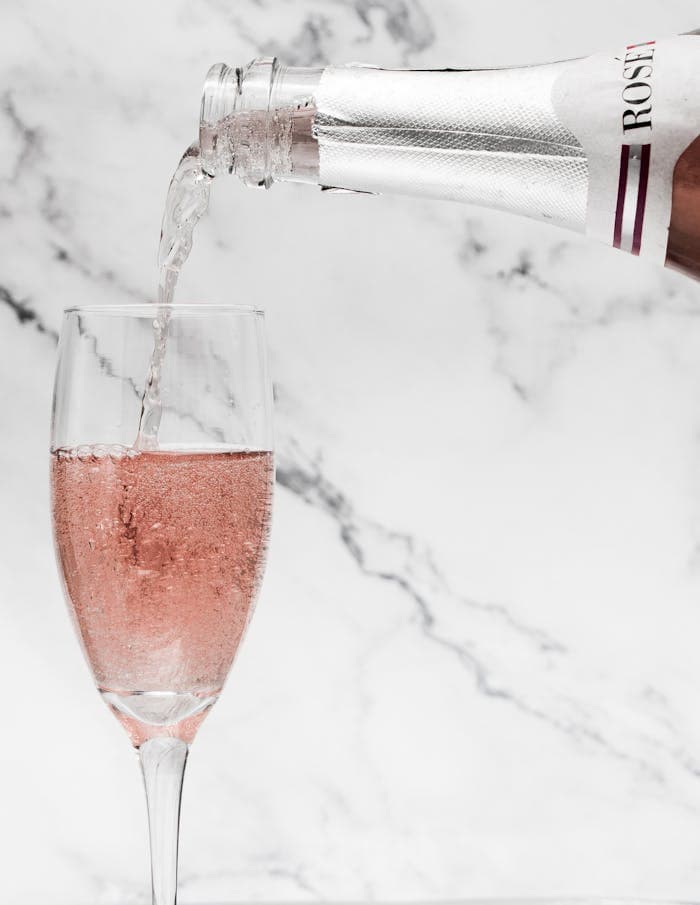 Sparkling rosé